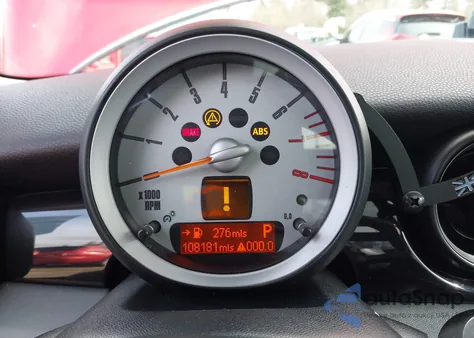 2008 Mini Cooper S из США, поврежденный, VIN WMWMF73518TV35572